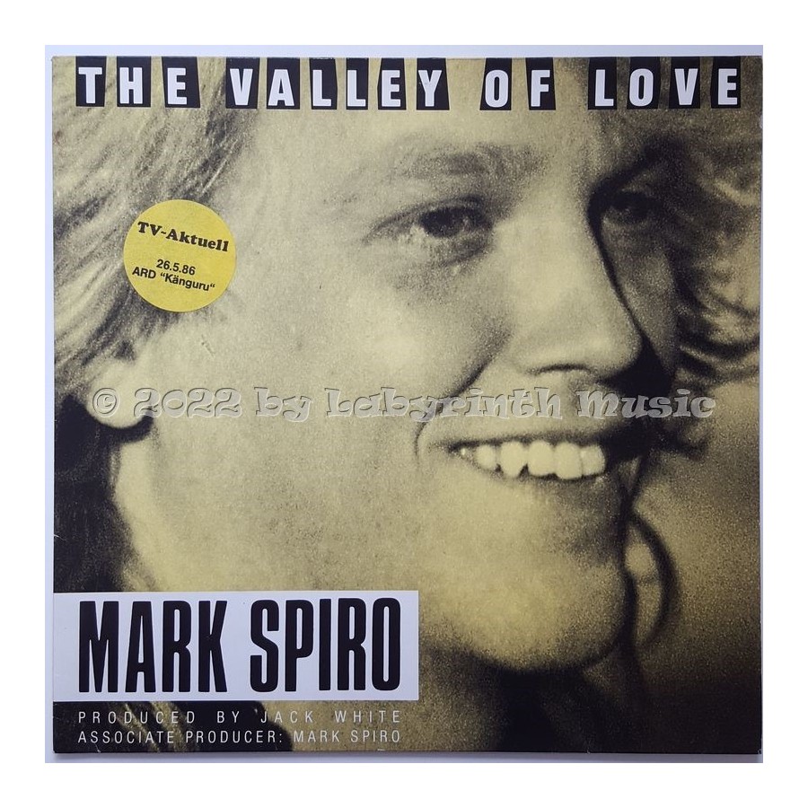 Mark Spiro - The Valley Of Love • 12" Vinyl Maxi • EX - Labyrinth Music