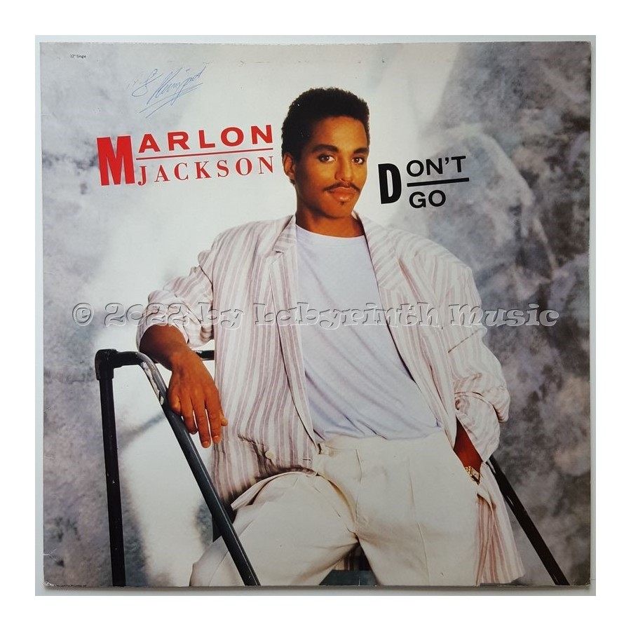 Marlon Jackson - Don't Go • 12" Vinyl Maxi - Labyrinth Music