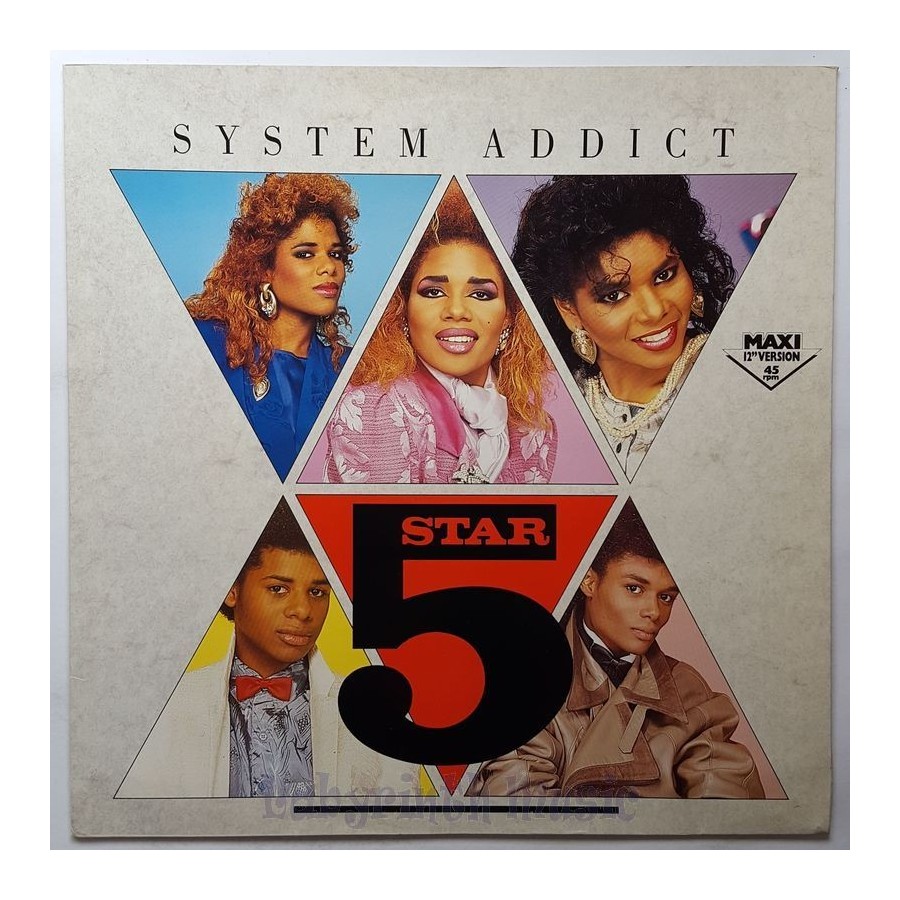 5 Star - System Addict • 12" Vinyl Maxi - Labyrinth Music