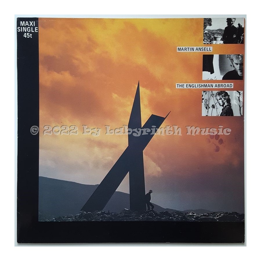 Martin Ansell - The Englishman Abroad • 12" Vinyl Maxi • MINT - Labyrinth Music
