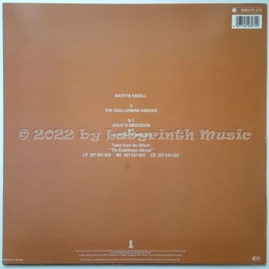 Martin Ansell - The Englishman Abroad • 12" Vinyl Maxi • MINT - Labyrinth Music
