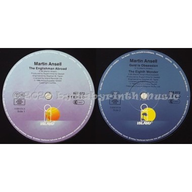 Martin Ansell - The Englishman Abroad • 12" Vinyl Maxi • MINT - Labyrinth Music