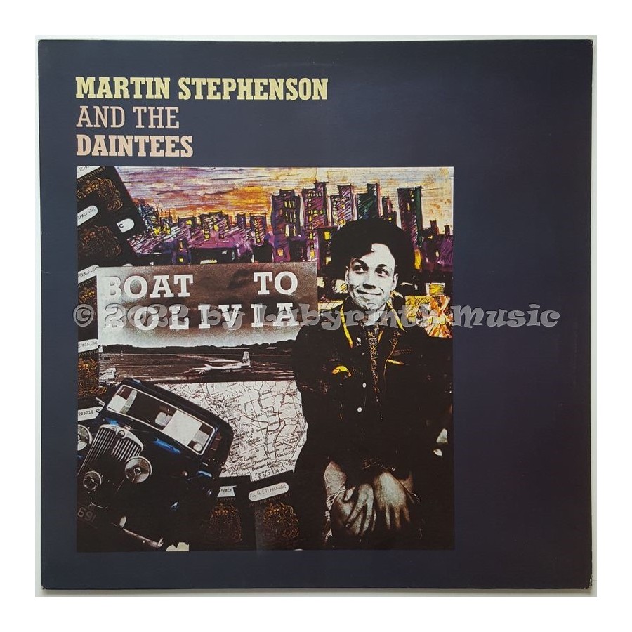 Martin Stephenson And The Daintees - Boat To Bolivia • 12" Vinyl Maxi • NM - Labyrinth Music