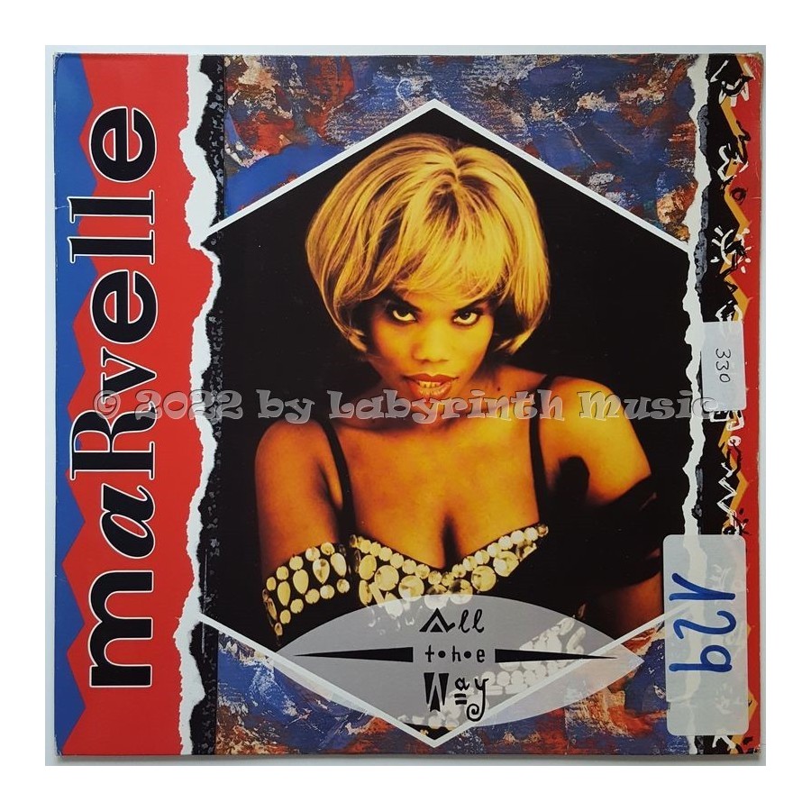 Marvelle - All The Way • 12" Vinyl Maxi - Labyrinth Music