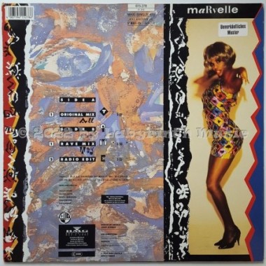Marvelle - All The Way • 12" Vinyl Maxi - Labyrinth Music