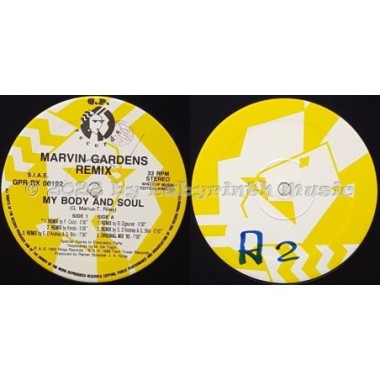 Marvin Gardens - My Body And Soul • Remix • 12" Vinyl Maxi - Labyrinth Music