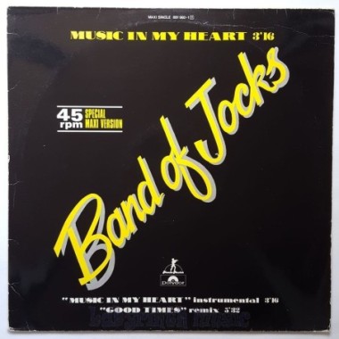 Band Of Jocks - Music In My Heart • 12" Vinyl Maxi • EX - Labyrinth Music