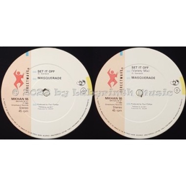 Masquerade - Set It Off  • 12" Vinyl Maxi • NM - Labyrinth Music