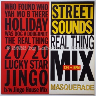 Masquerade - Streetsounds Real Thing Mix • 12" Vinyl Maxi - Labyrinth Music
