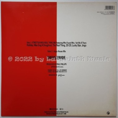 Masquerade - Streetsounds Real Thing Mix • 12" Vinyl Maxi - Labyrinth Music