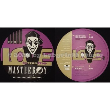 Masterboy - Is This The Love • Remix • 12" Vinyl Maxi - Labyrinth Music