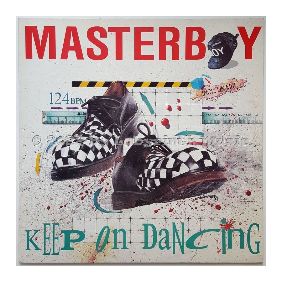 Masterboy - Keep On Dancing • 12" Vinyl Maxi • MINT - Labyrinth Music