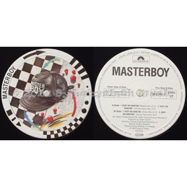 Masterboy - Keep On Dancing • 12" Vinyl Maxi • MINT - Labyrinth Music