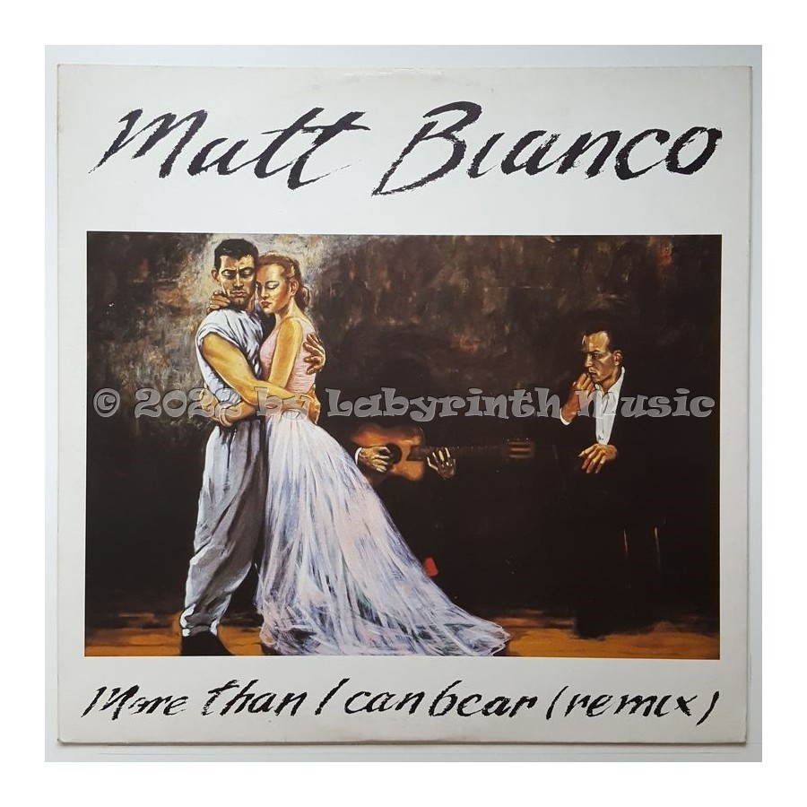 Matt Bianco - More Than I Can Bear • Remix • 12" Vinyl Maxi • EX - Labyrinth Music