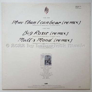 Matt Bianco - More Than I Can Bear • Remix • 12" Vinyl Maxi • EX - Labyrinth Music