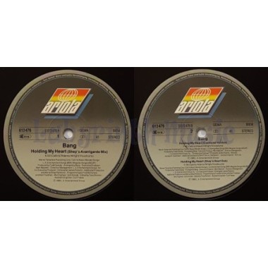 Bang - Holding My Heart • 12" Vinyl Maxi • MINT - Labyrinth Music