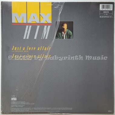 Max Him - Just A Love Affair • 12" Vinyl Maxi • NM - Labyrinth Music