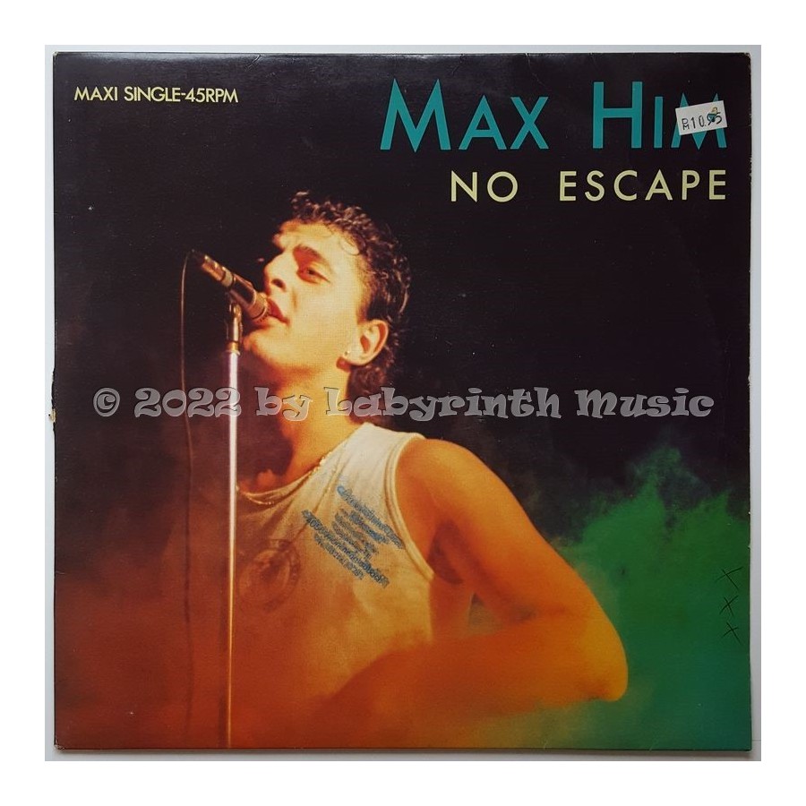Max Him - No Escape • 12" Vinyl Maxi - Labyrinth Music