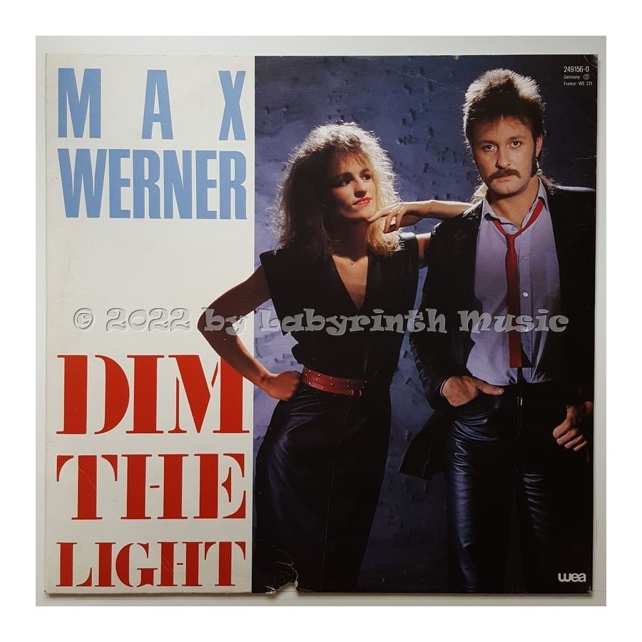 Max Werner - Dim The Light • 12" Vinyl Maxi - Labyrinth Music