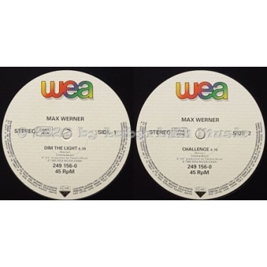 Max Werner - Dim The Light • 12" Vinyl Maxi - Labyrinth Music